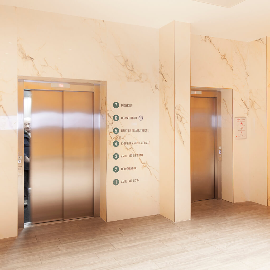 Palazzo della Salute GSD a group of clinics in Italy